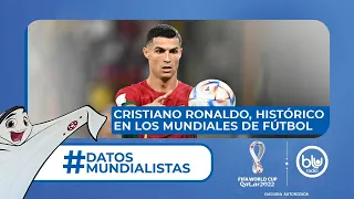 Cristiano Ronaldo, histórico en los Mundiales de Fútbol