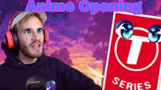If PewDiePie vs T series was an anime opening
