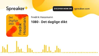 1080 - Det daglige dikt