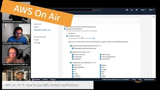 AWS On Air ft. AWS Artifact Notifications