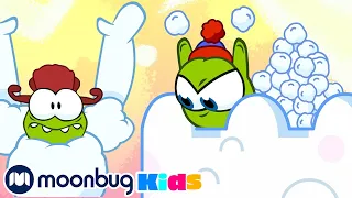 Om Nom Stories | Season 17 - Snow Fight! | Nibble-Nom! | Funny Cartoons for Kids & Babies