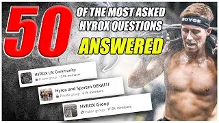 The 50 most asked Hyrox Questions on Facebook, and I answered them all! | Hyrox Tips & Advice