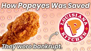Popeyes was $400m in debt. Then, 1 genius move saved the founder.
