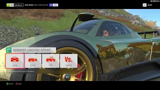 Forza Horizon 4 HDR Pagani Zonda first time driving (no race) manual/no assists/XOne controller PC