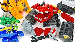 Treasure in the sand?? Assemble the Mega Construx Dinotrux block! | DuDuPopTOY