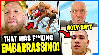 MMA Community Reacts - Israel Adesanya vs Sean Strickland HIGHLIGHTS (UFC 293)