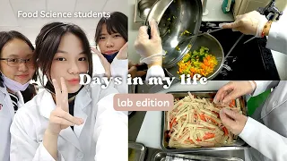 Days in my life as a food science student🍍| lab days🥼| Taylor's University |