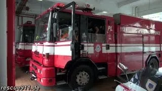 Pump ladder PL112 SCDF Central Fire Station