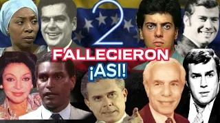 😔ASI Fallecieron estos ACTORES y PRESENTADORES Venezolanos #short