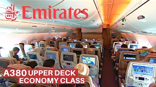 EMIRATES AIRBUS A380 UPPER DECK Economy | Bangkok - Dubai