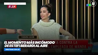 El momento más incómodo de Estefi Berardi al aire- Minuto Argentina