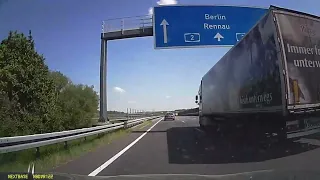 Driving on the Autobahn in Germany A 36 - A 39 - A 2 ( Wolfenbüttel to Helmstedt )