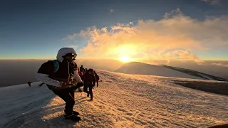 The summit of Greater Ararat highest peak of Mount Ararat