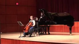 Britten Cello Sonata in C Major, II. Scherzo-pizzicato