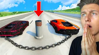 MEGA LAMBORGHINI UNFALL! (Crash-Test Simulator)