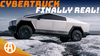 The Tesla Cybertruck is now REAL!
