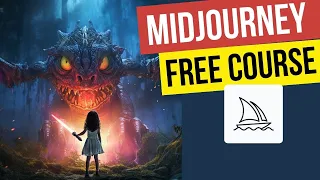 Midjourney AI Free Course - For Complete Beginners