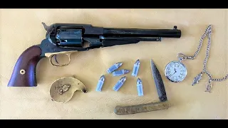 Modifying the Pietta Remington New Army revolver for conical bullets