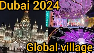Explore Global village Dubai 2024||Full tour||Tourists attraction
