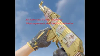 Dozens of dozens +100 euro stickers on self-crafted skins in CS2 feat  Gaveeeyy  Skinterview 3