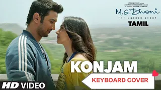 Konjam song #keyboardcover #msdhonitheuntoldstory #trending @sfp821