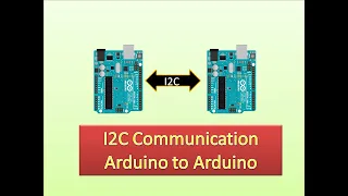 I2C Master- Slave Communication between two arduino board