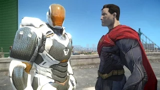 SUPERMAN VS IRON MAN - EPIC BATTLE