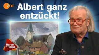 Großer Schaden an großer Kunst? Gemälde von Willy Robert Huth überlebte Sturz | Bares für Rares