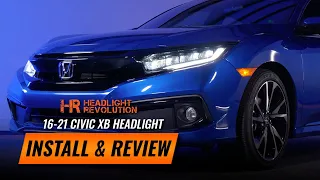 2016 - 2021 Honda Civic Morimoto XB LED Headlight Install & Review