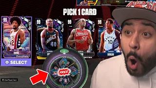 New Guaranteed Dark Matter Option Packs and Free Dark Matter Wheel Spin in NBA 2K24 MyTeam