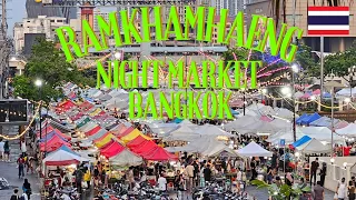 WAJIB DI COBA ! Halal Kuliner di Ramkhamhaeng Night Market 🇹🇭