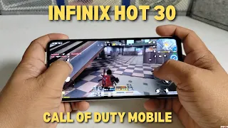 INFINIX HOT 30 GAMING TEST - CALL OF DUTY MOBILE - BATTLE ROYALE  - HAND CAM