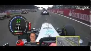 F1 Onboard Highlights | F1 2011 - R10 - German Grand Prix