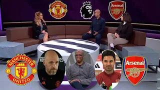 Manchester United vs Arsenal Ian Wright Preview | Mikel Arteta And Erik ten Hag Battle🔥Who Will Win?