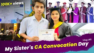 My Sister's CA Convocation Day ❤ | Unboxing Convocation Kit 🔥 | Shubham Gupta | Vlog #5