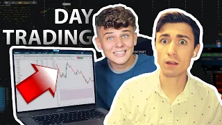 TRADER REACTS: I Tried Day Trading Forex With $50,000 (ft. Biaheza)