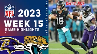 Baltimore Ravens vs Jacksonville Jaguars Week 15 FULL GAME 12/17/23 | NFL Highlights Today