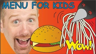 Crazy Magic Menu for Kids | English Stories from Steve and Maggie | Wow English TV