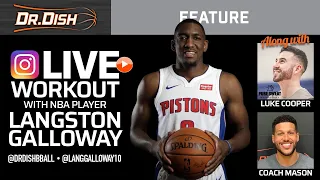 Instagram LIVE Workout with NBA Player Langston Galloway (Recording)