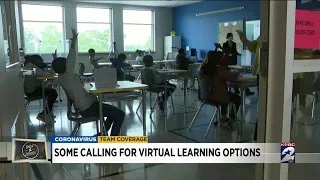 Some calling for virtual learning options amid rise in COVID-cases