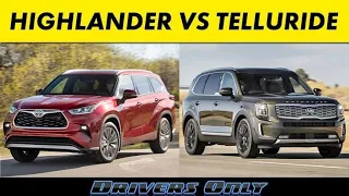 SUV Comparison: 2020 Toyota Highlander vs 2020 Kia Telluride