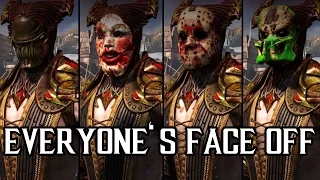 Mortal Kombat XL - Face Swap Brutality on all Characters & Different Costumes