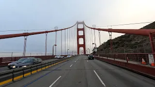 [4K] Driving US 101 SOUTH, San Francisco, California, USA Roadways - Scenic Drive