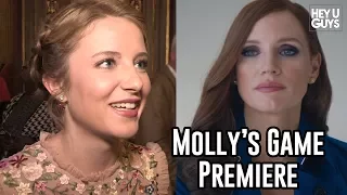 Samantha Isler Interview | Molly's Game Premiere | TIFF17