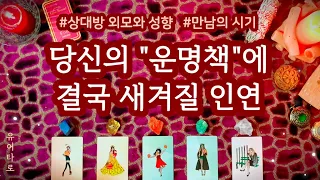 [타로/연애운] 당신의 "운명책"에 결국 새겨질 인연✨ 상대방 외모와 성향│만남의 시기