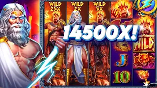 ONE MORE HIT AND HE HAD A 15000X MAX WIN! (ZEUS VS HADES)