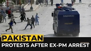 Protests erupt in Pakistan after ex-PM Imran Khan’s arrest