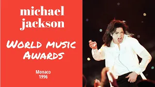 🌎 Michael Jackson World Music Awards 1996 | EARTH SONG