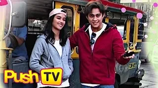 Push TV: Enrique Gil at Liza Soberano, nang-prank ng mga tao sa jeep