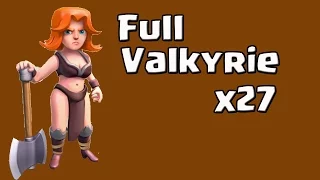 Train Full/Max 27 Valkyrie instantly with just 1 Gem without spend Dark Elixir!!!MUST WATCH!!